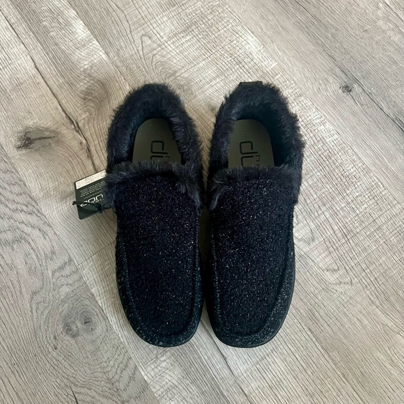 Hey Dude Dudes Denny Boots-Sparkling Black-size 7-NEW! - Picture 5 of 7